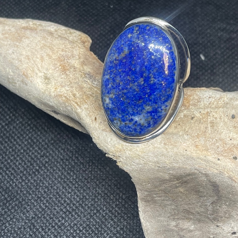 Sterling Silver Lapis Lazuli Ring